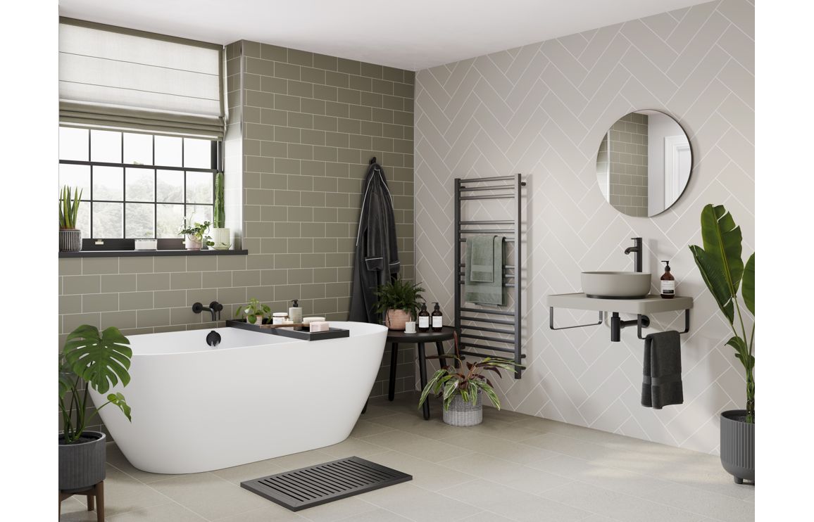 HRD 600mm Basin Shelf & Brackets