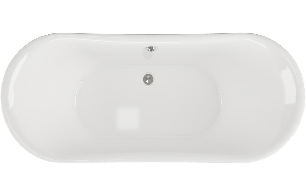 Aura Freestanding Bath 1760x710x775mm with Feet