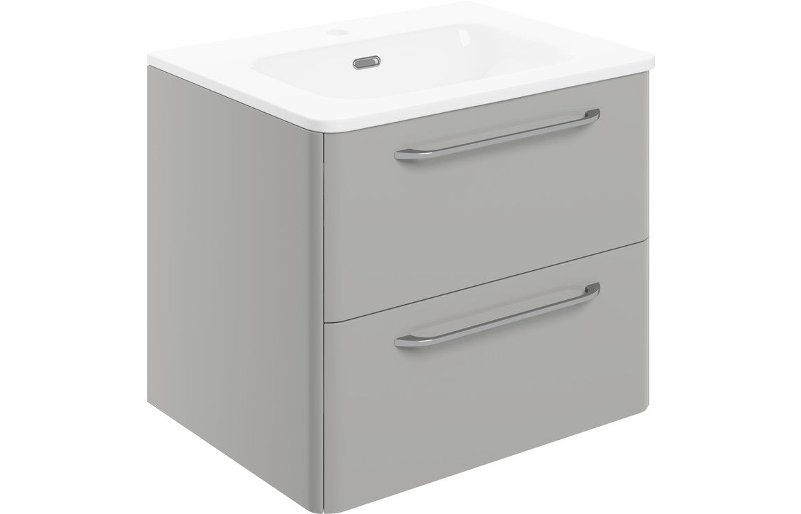HRD 610mm 2 Drawer Wall Unit & Basin