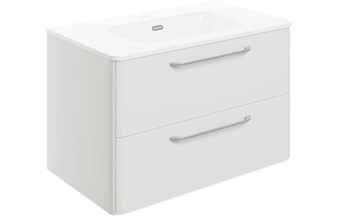 HRD 810mm 2 Drawer Wall Unit & Basin