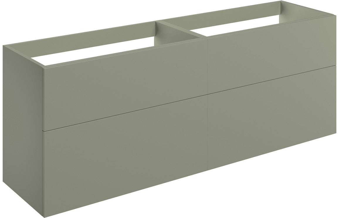 HRD 1180mm Wall Hung 4 Drawer Basin Unit (No Top)