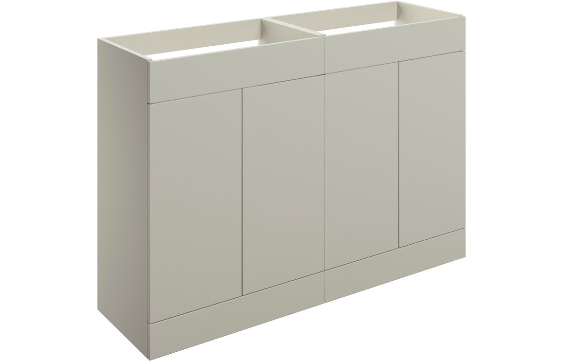 HRD 1180mm Floor Standing 4 Door Basin Unit (No Top)
