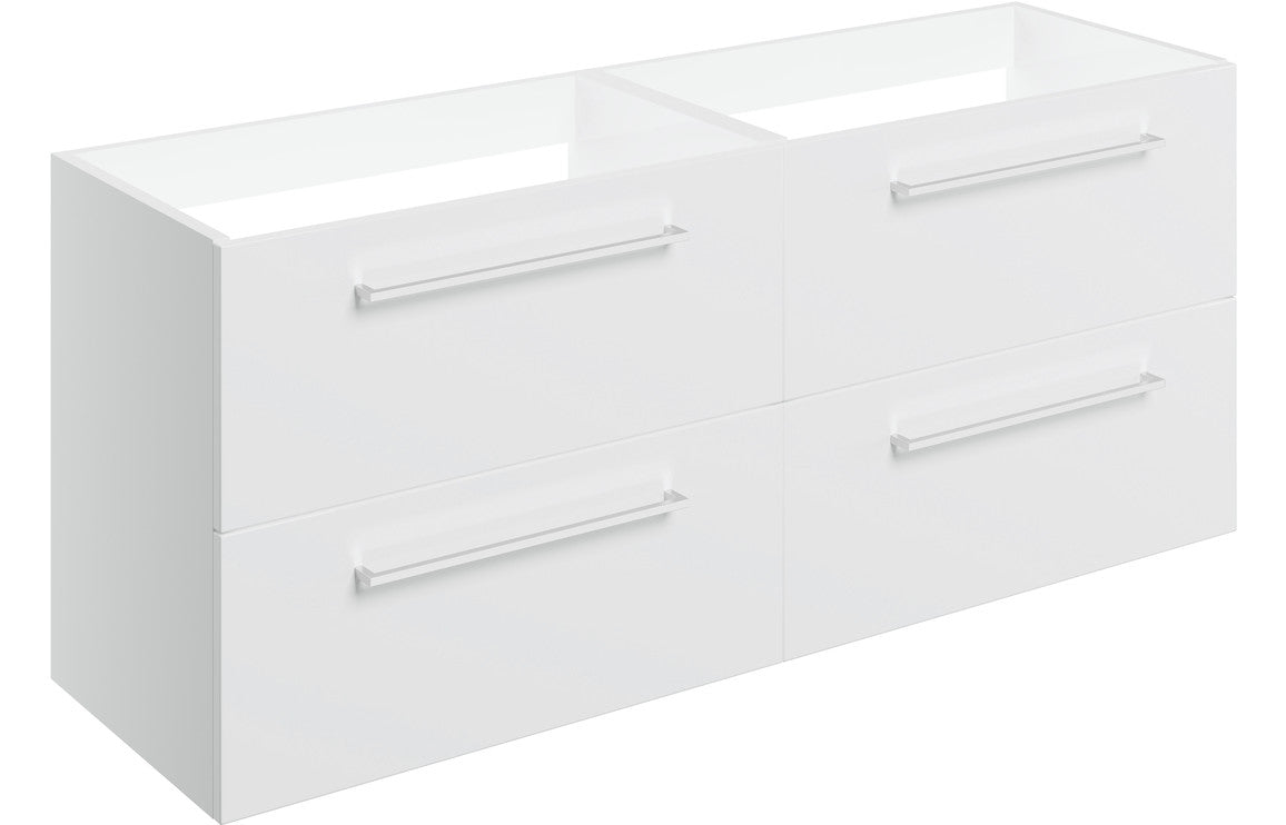 HRD 1180mm Wall Hung 2 Drawer Basin Unit Run (No Top)