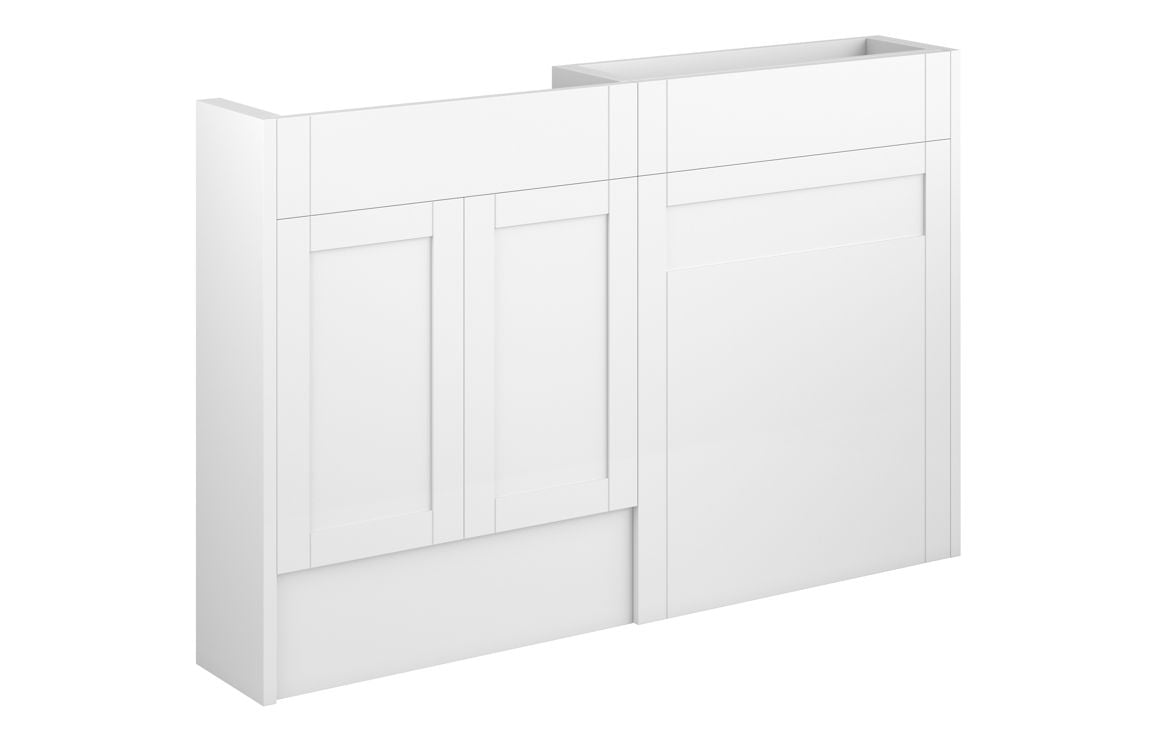 HRD 1236mm Slim Basin & WC Unit Pack