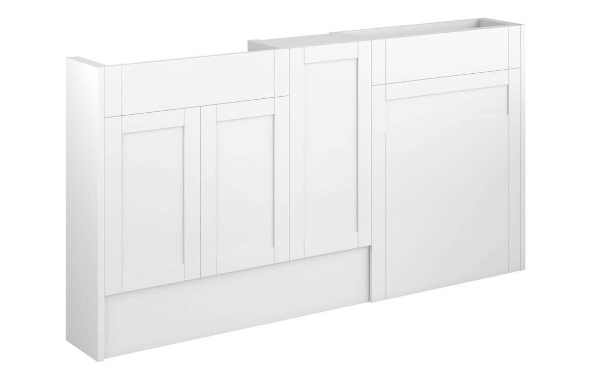 HRD 1536mm Slim Basin WC & 1 Door Unit Pack
