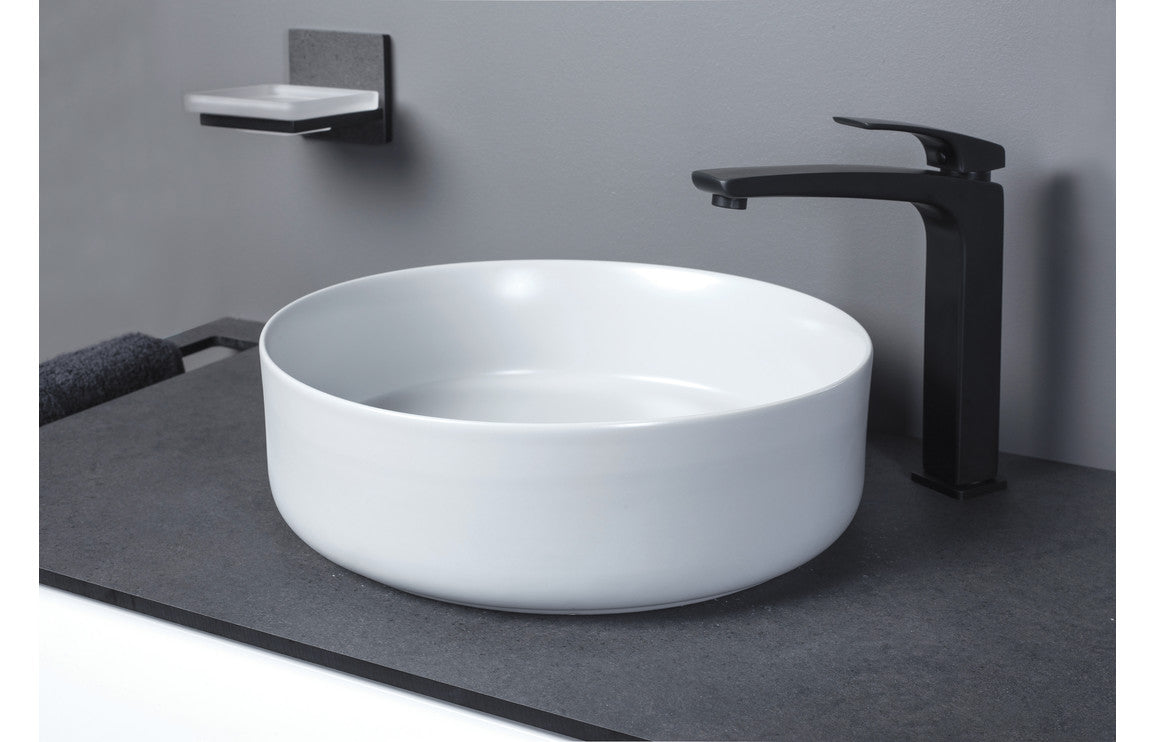 HRD 355mm Ceramic Round Washbowl & Waste