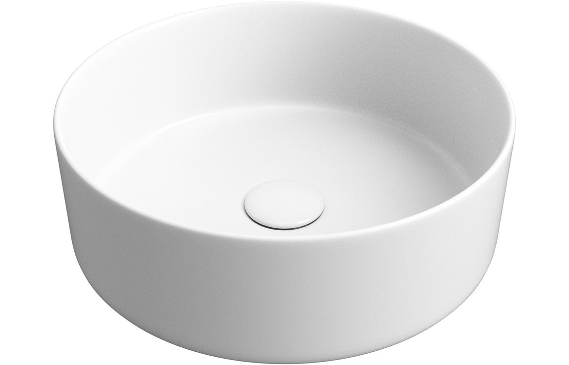 HRD 355mm Ceramic Round Washbowl & Waste