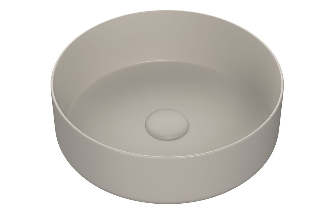 HRD 355mm Ceramic Round Washbowl & Waste