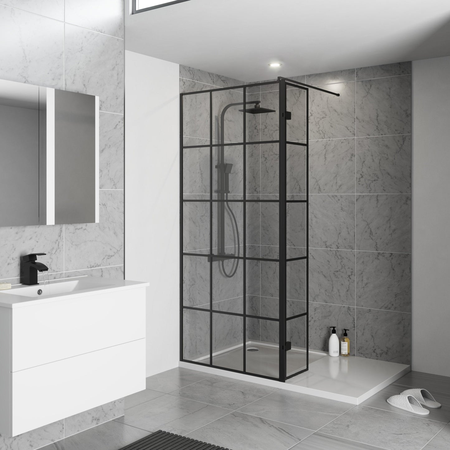 Hrd Wetroom Screen – HRD Wetroom Screen | Luxury Bathroom & Radiator Collection by HomeRangeDirect