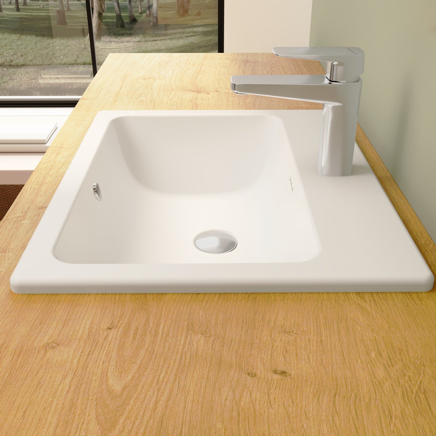 HRD 550x455mm 1TH Countertop/Vessel Washbowl