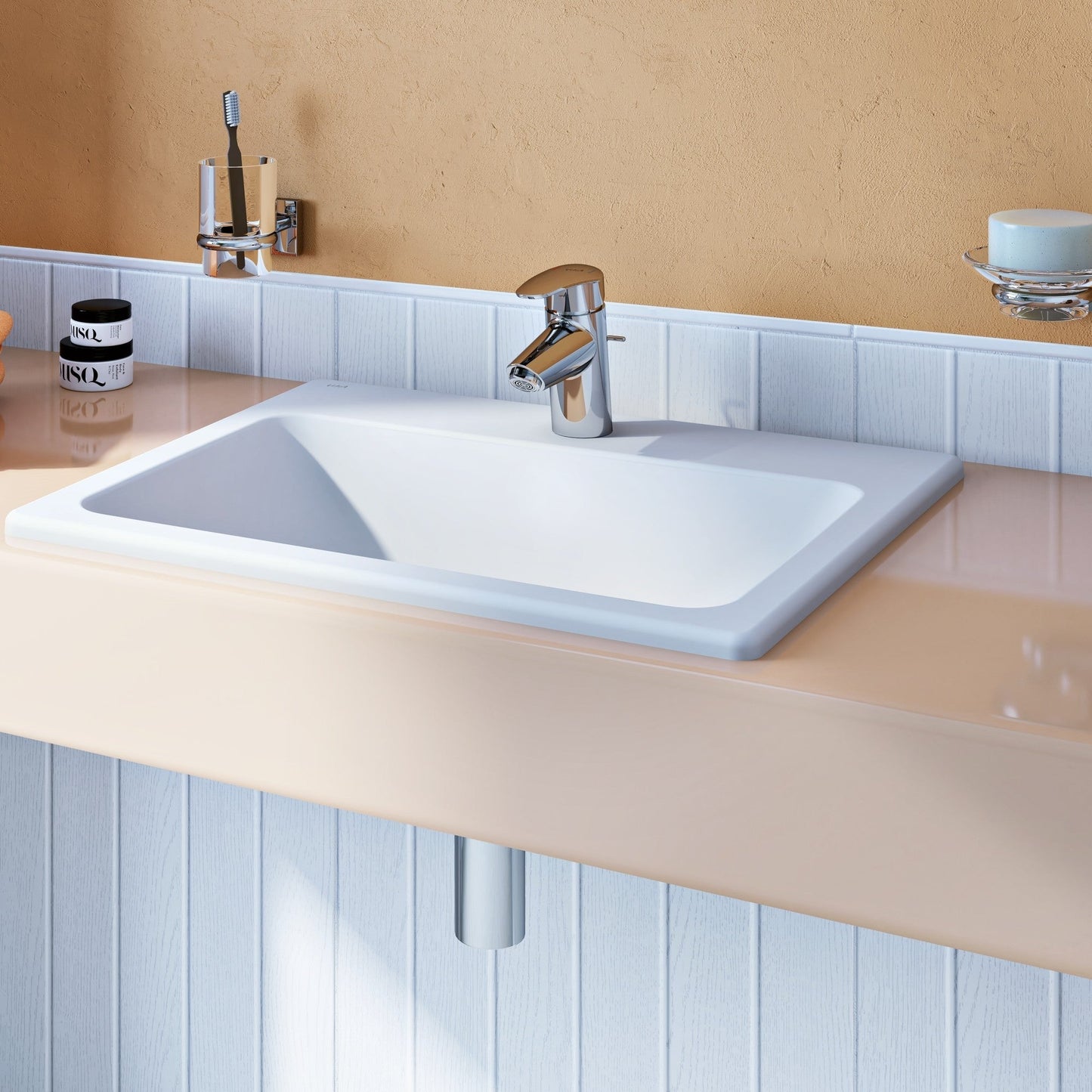 HRD 550x455mm 1TH Countertop/Vessel Washbowl