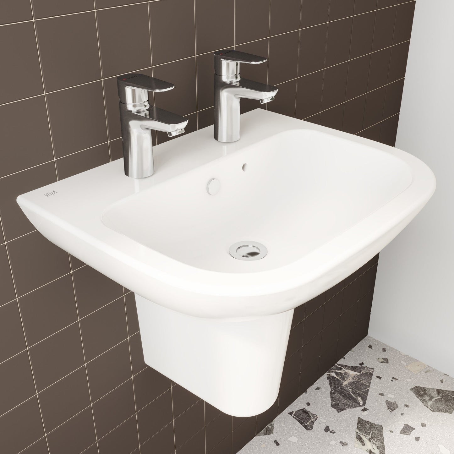 HRD 550x440mm 2TH Basin Only