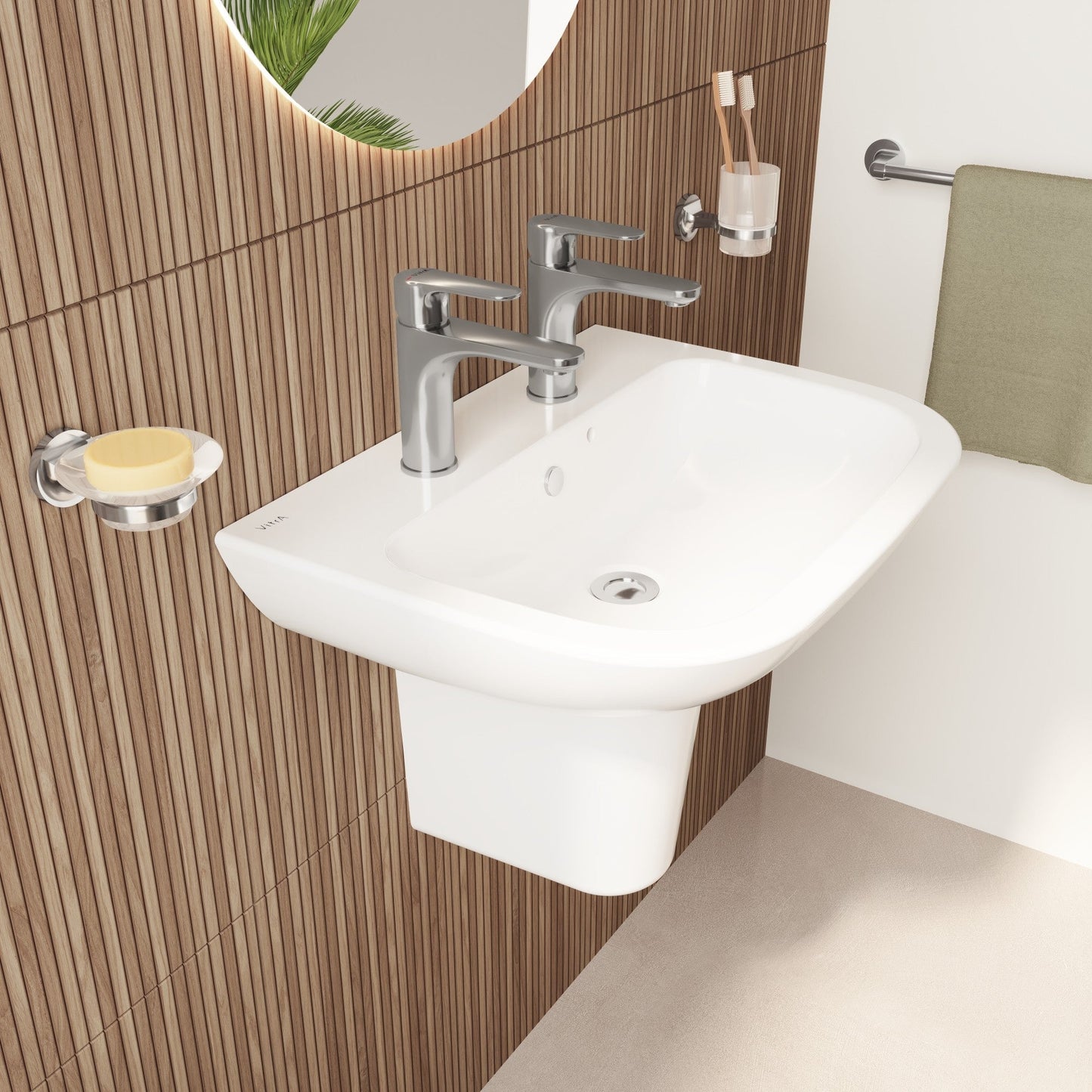HRD 595x455mm 2TH Basin Only