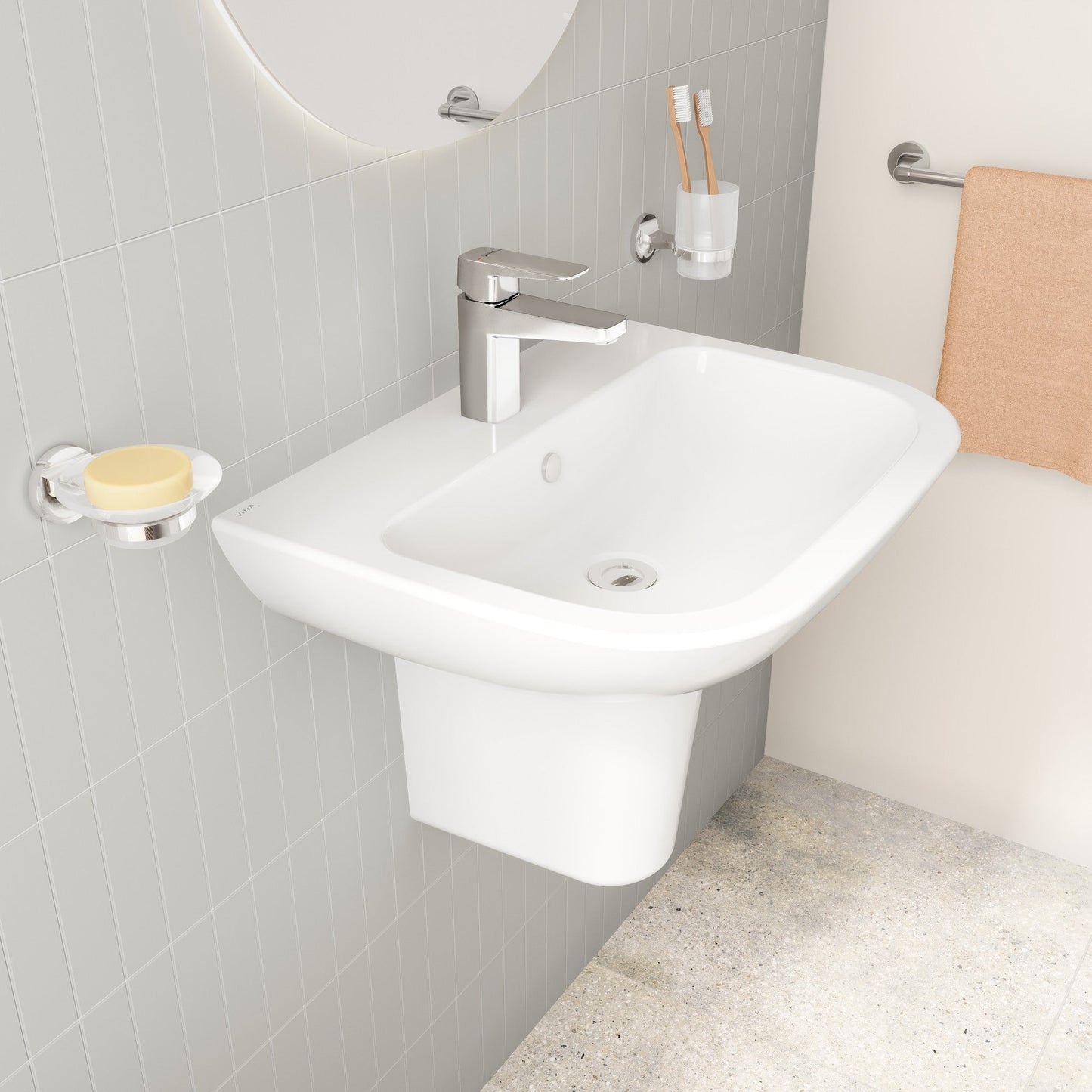 HRD 595x455mm 1TH Basin Only