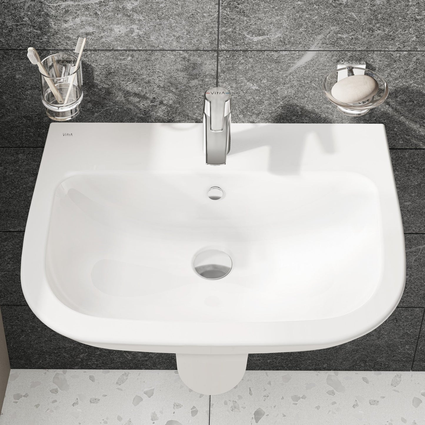 HRD 595x455mm 1TH Basin Only