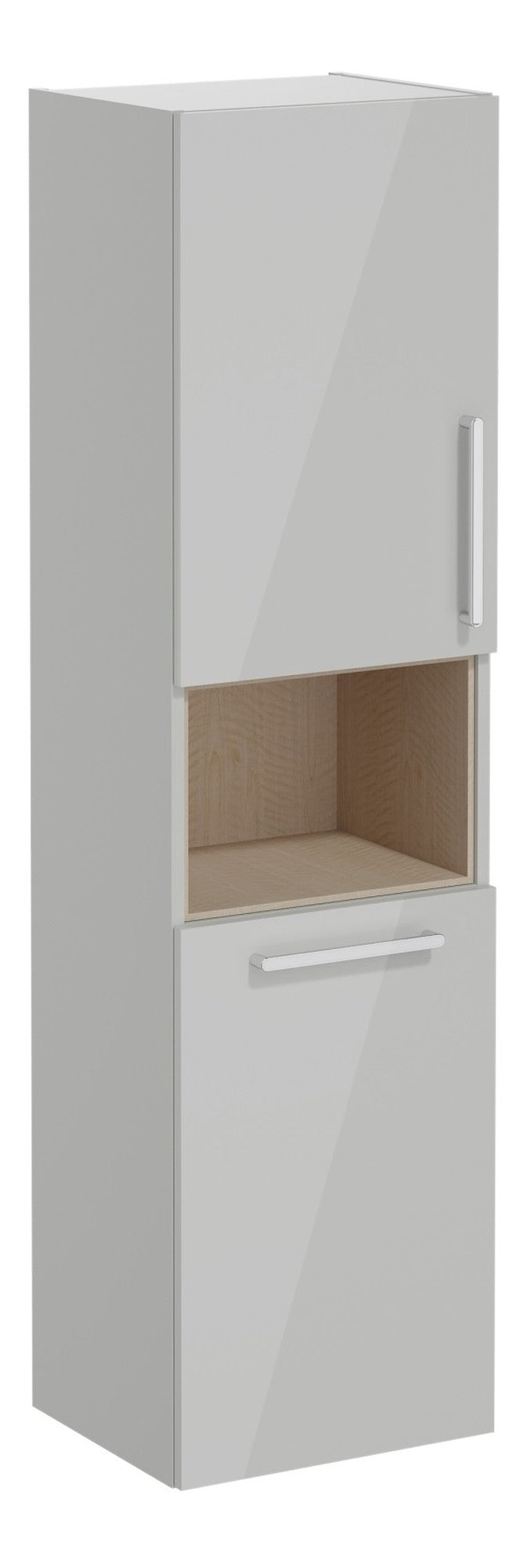 HRD 40cm 2 Door Semi-Tall Unit w/Laundry Basket