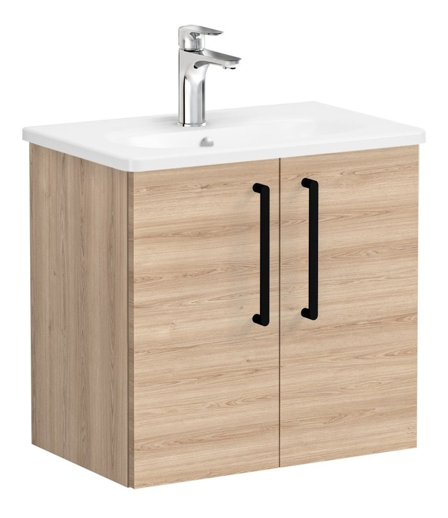 HRD 60cm 2 Door Wall Hung Washbasin Unit
