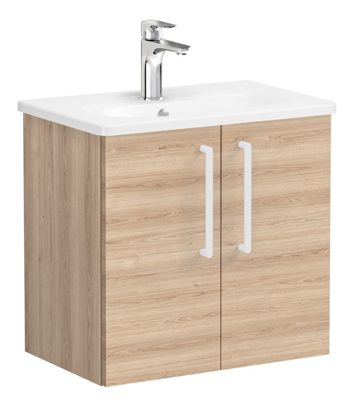 HRD 60cm 2 Door Wall Hung Washbasin Unit
