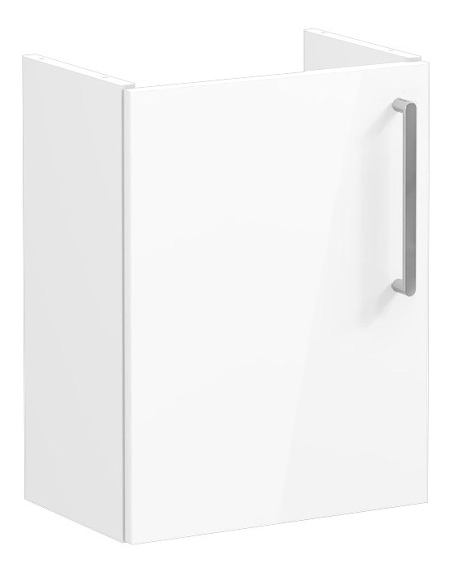 HRD 40cm 1 Door Wall Hung Slim Washbasin Unit