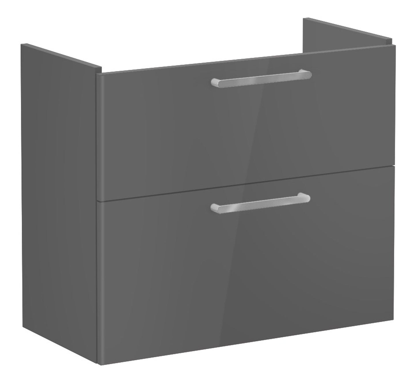 HRD 80cm 2 Drawer Slim Washbasin Unit