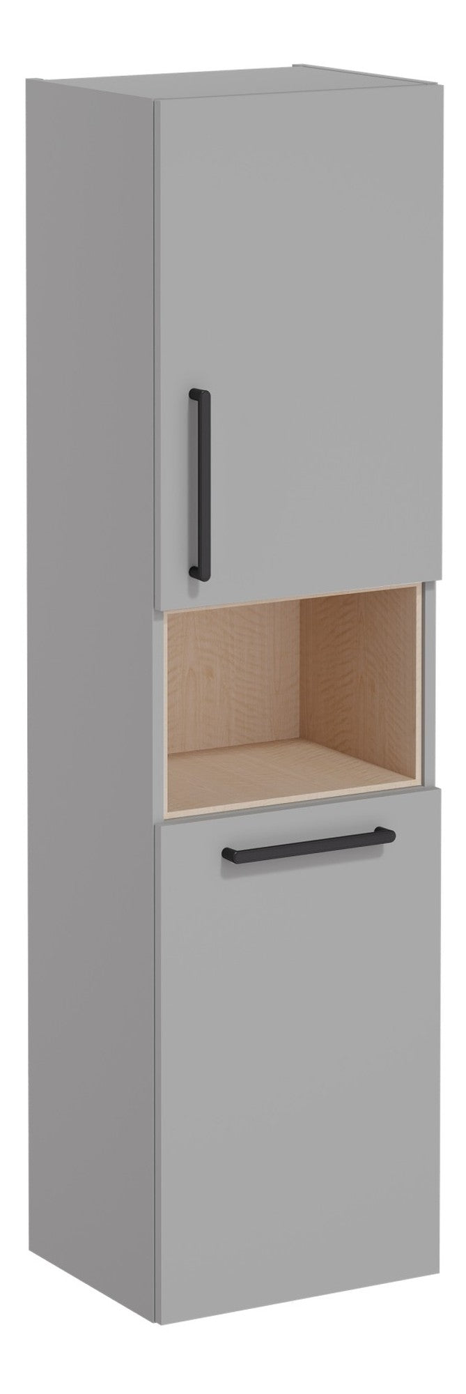 HRD 40cm 2 Door Semi-Tall Unit w/Laundry Basket