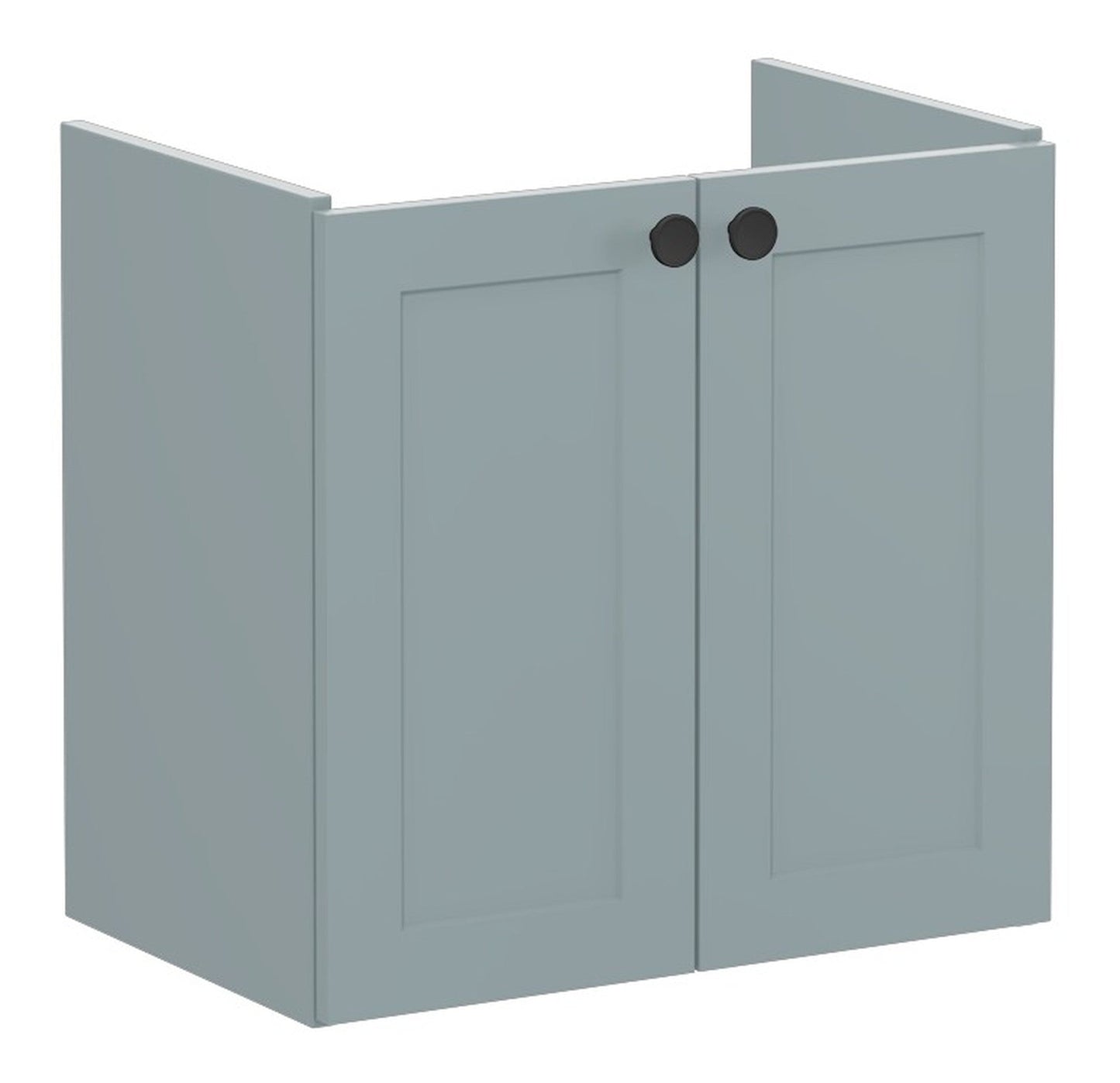 HRD 60cm 2 Door Wall Hung Slim Washbasin Unit