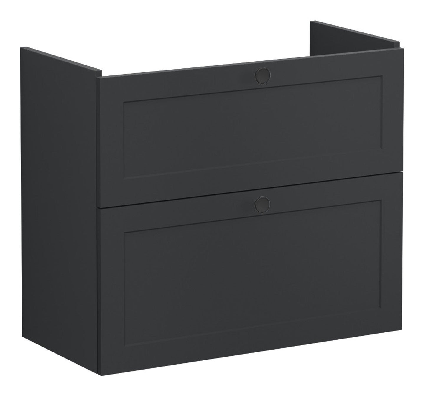 HRD 80cm 2 Drawer Slim Washbasin Unit