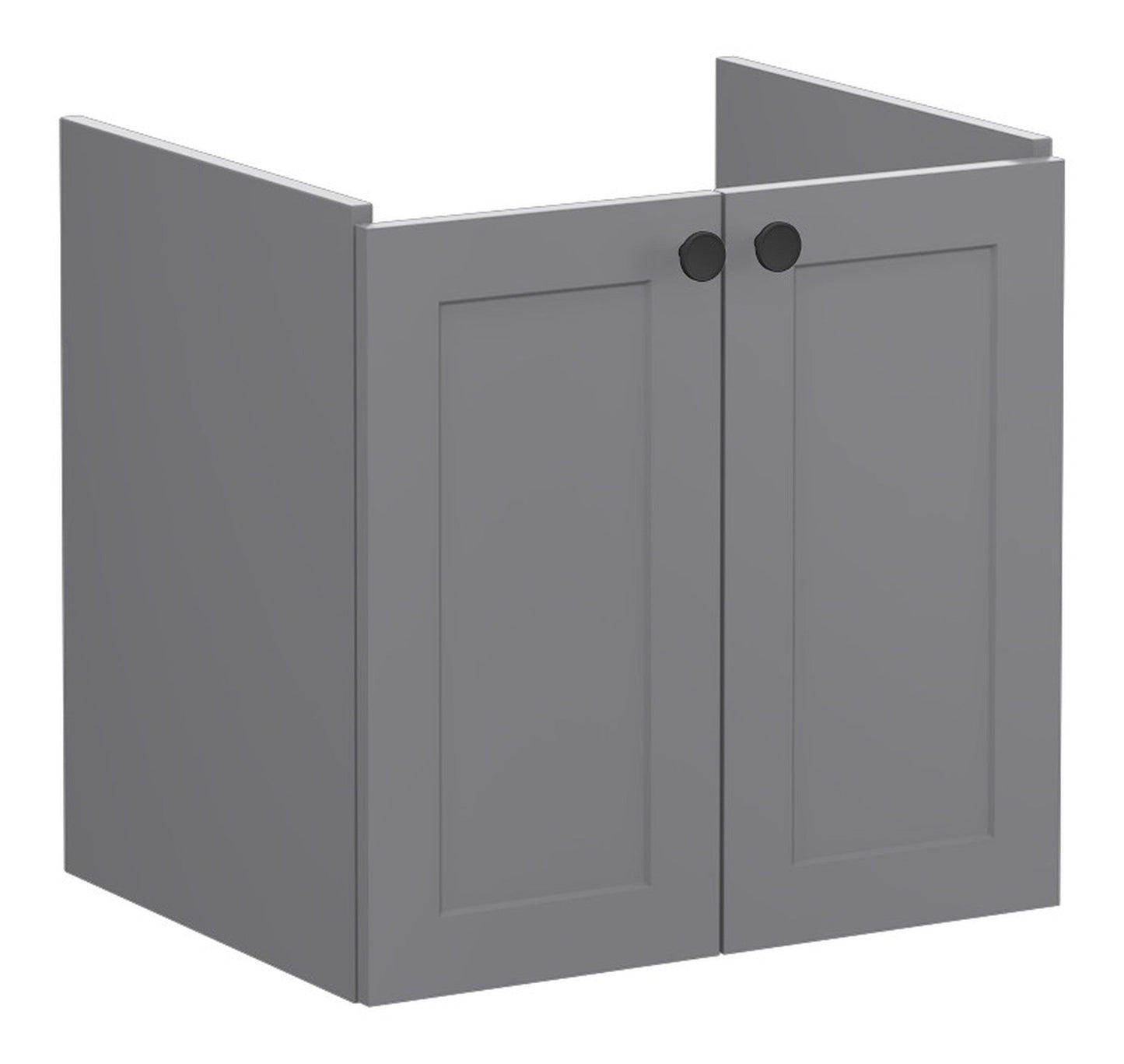 HRD 60cm 2 Door Wall Hung Washbasin Unit