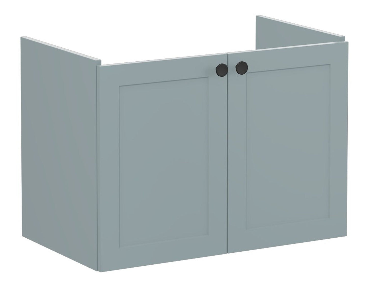 HRD 80cm 2 Door Wall Hung Washbasin Unit