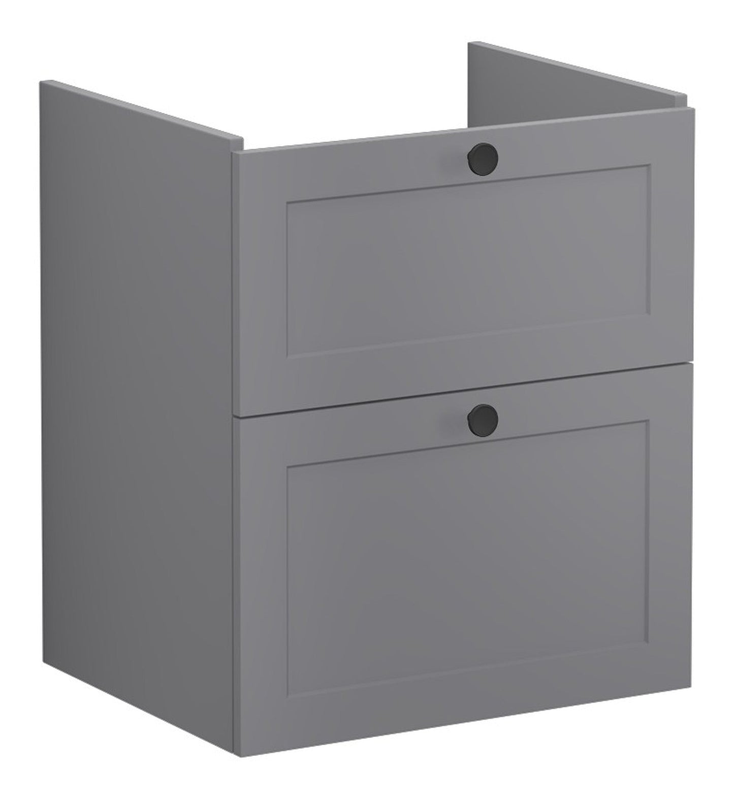 HRD 60cm 2 Drawer Washbasin Unit