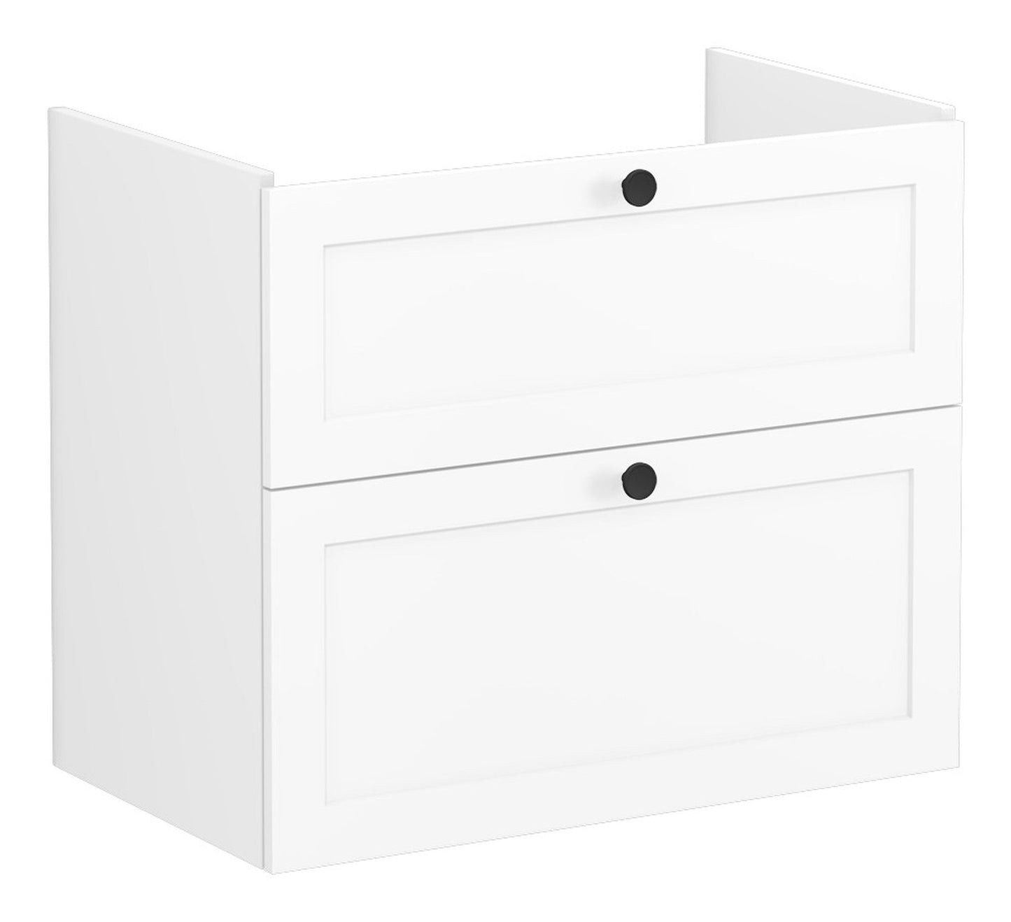 HRD 80cm 2 Drawer Washbasin Unit