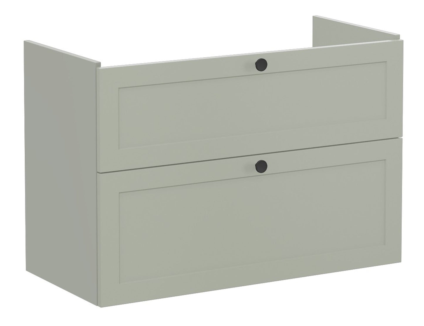 HRD 100cm 2 Drawer Washbasin Unit