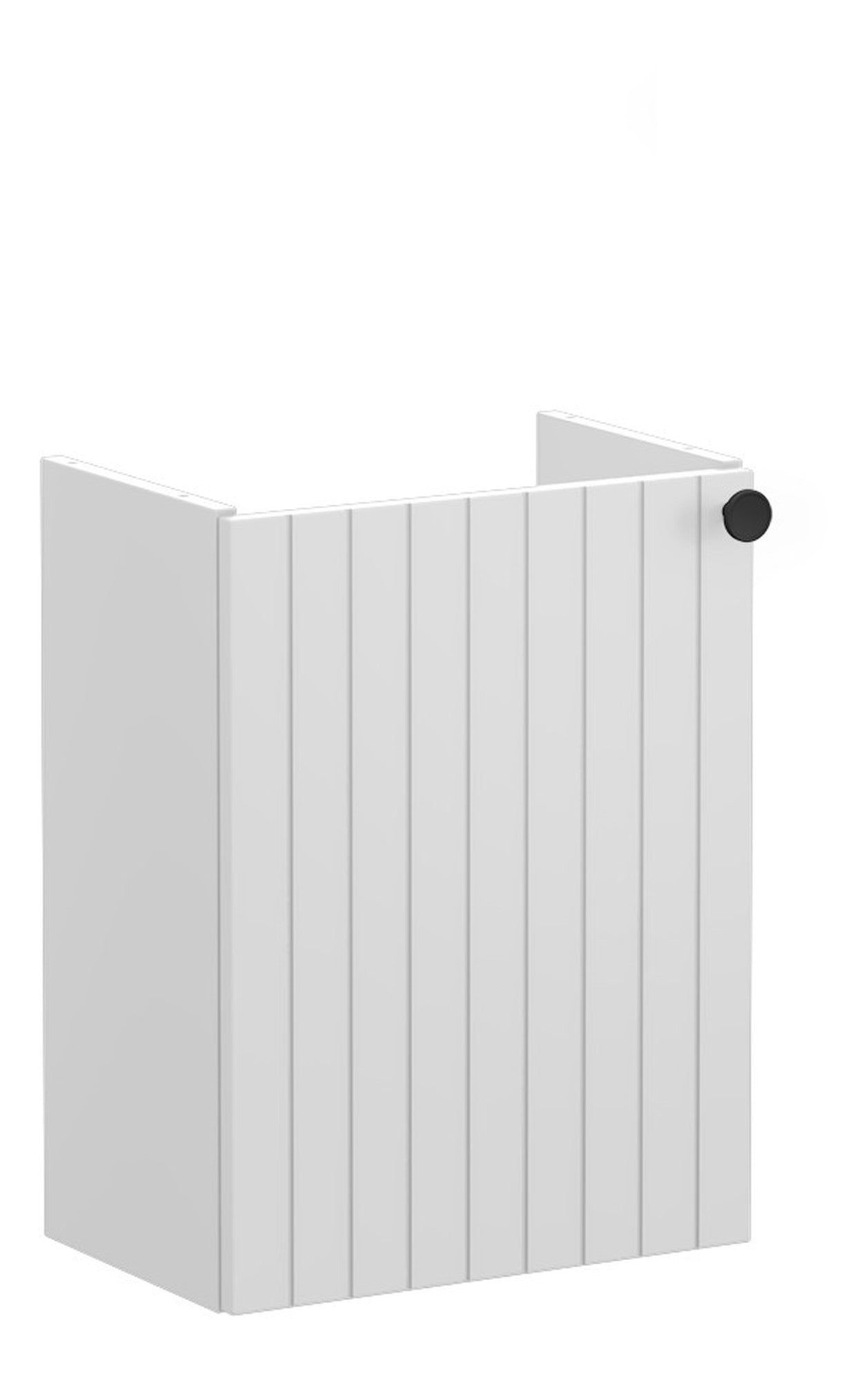HRD 40cm 1 Door Wall Hung Slim Washbasin Unit