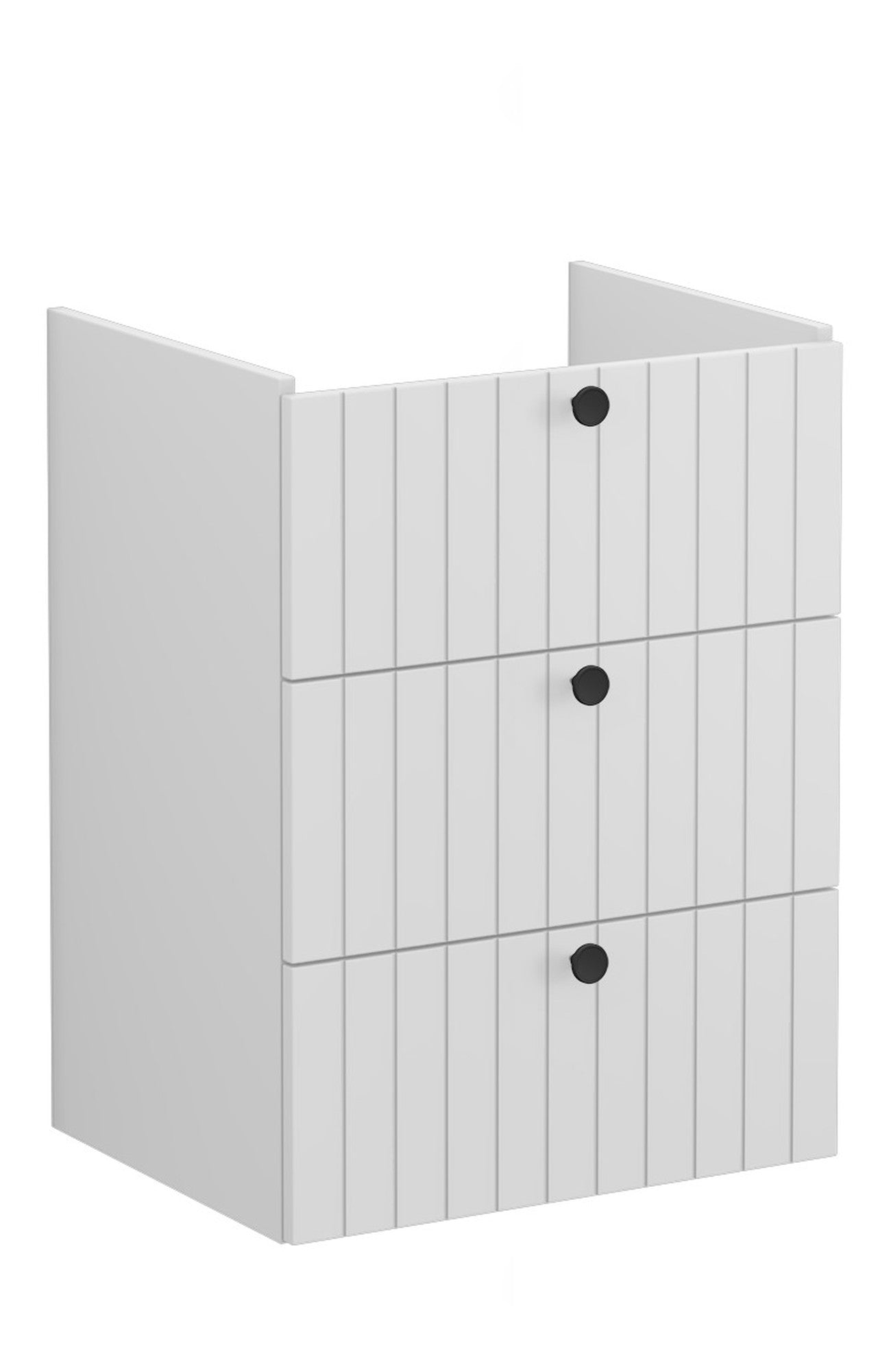 HRD 60cm 3 Drawer Washbasin Unit