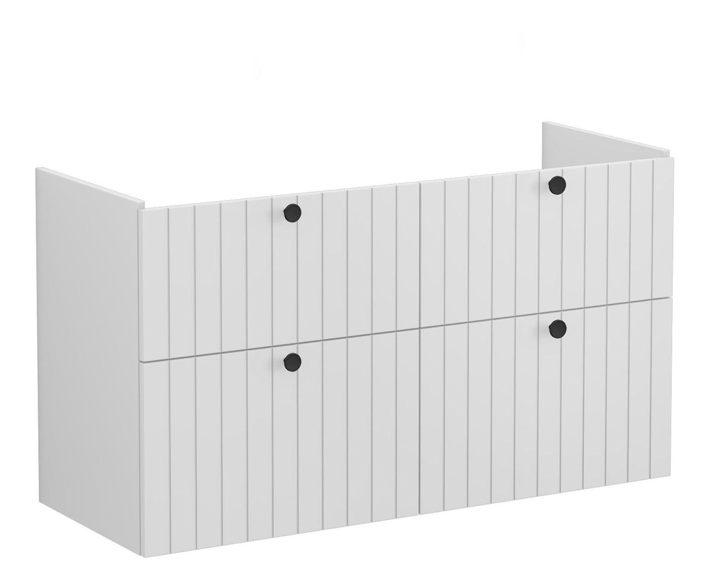HRD 120cm 4 Drawer Washbasin Unit