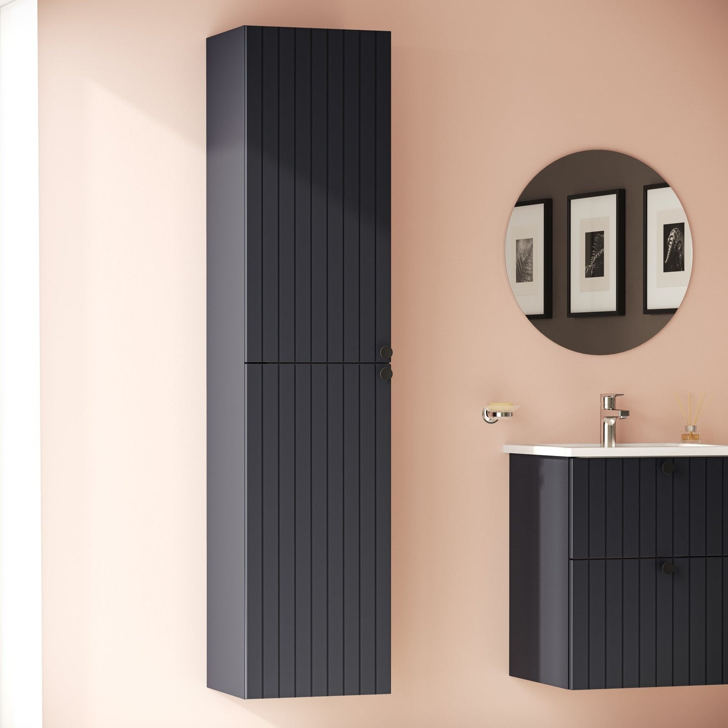 HRD 40cm 2 Door Tall Unit