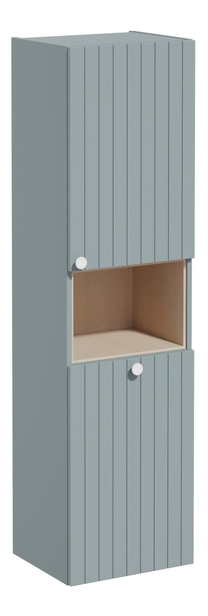 HRD 40cm 2 Door Semi-Tall Unit w/Laundry Basket