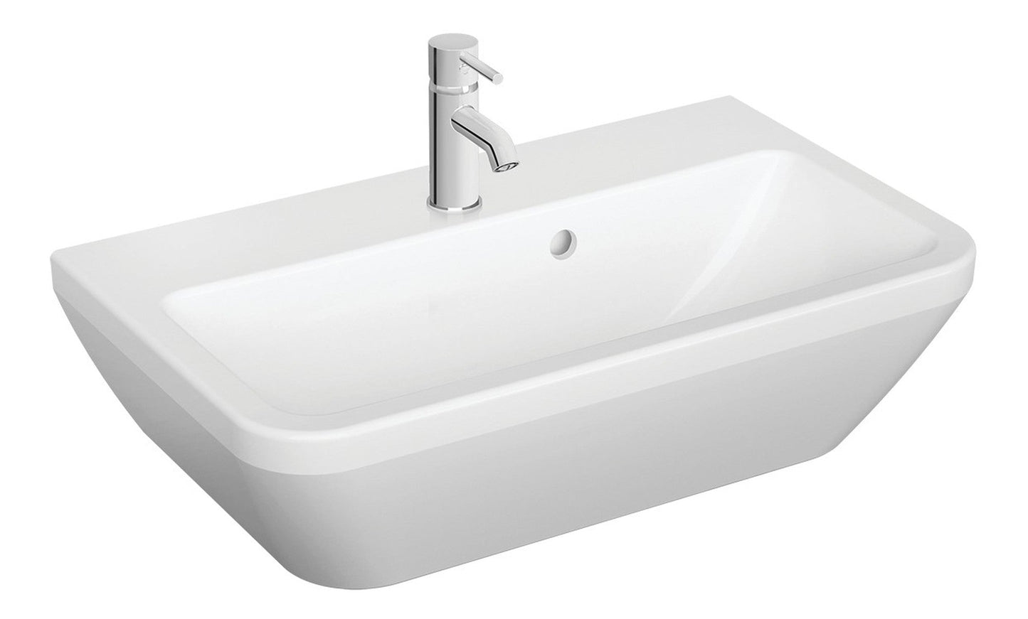 HRD 600x360mm 1TH Compact Basin with Overflow