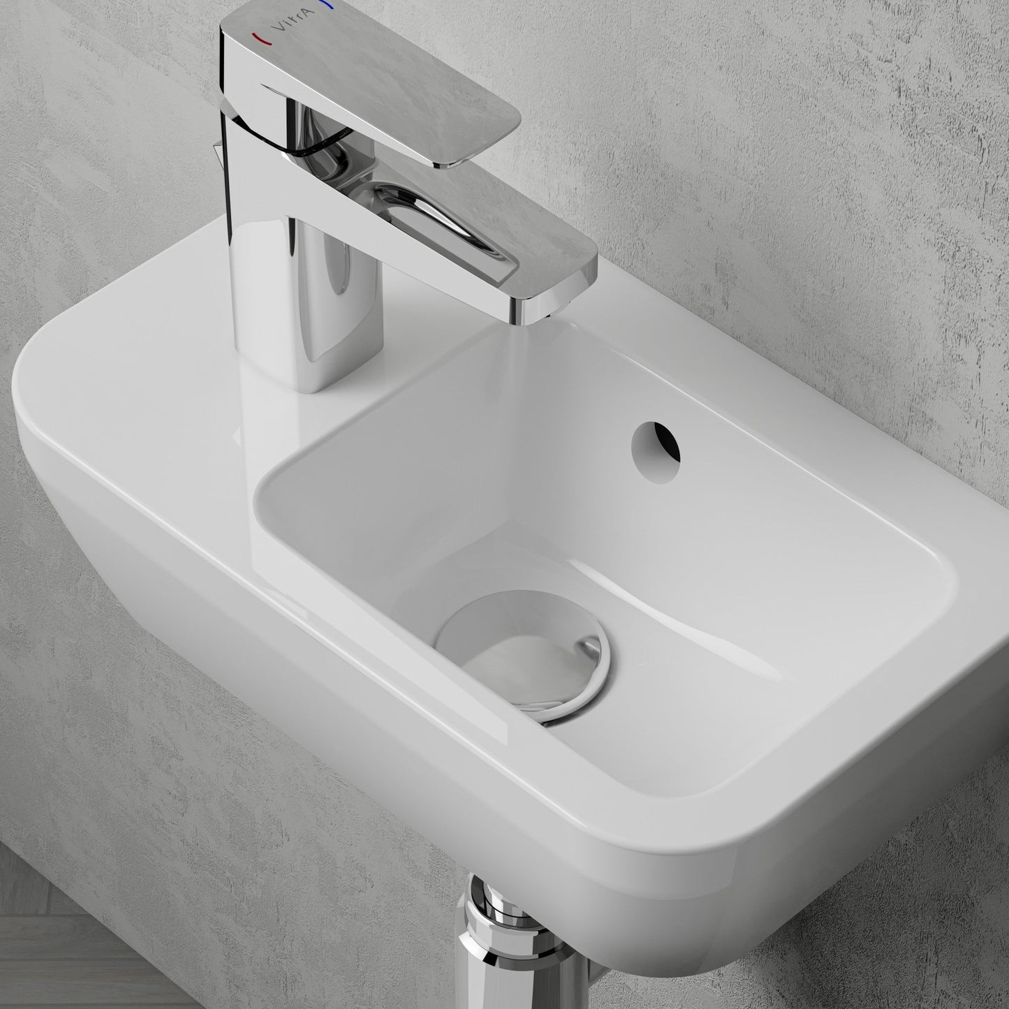 HRD 370x220mm 1TH Compact Basin (No Overflow)
