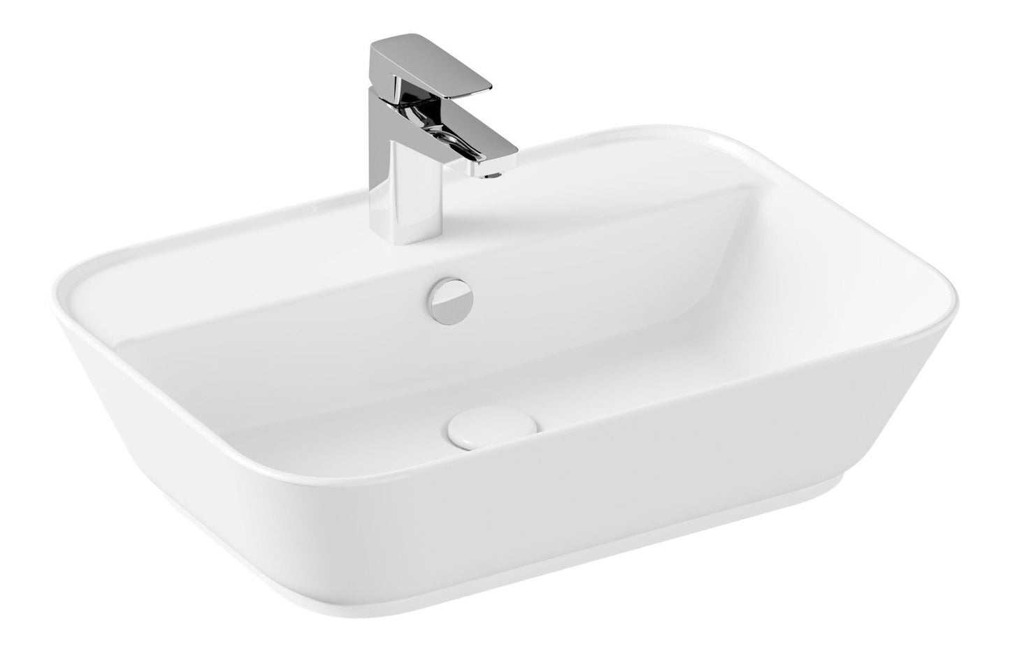 HRD 600x425mm 1TH Basin with Overflow