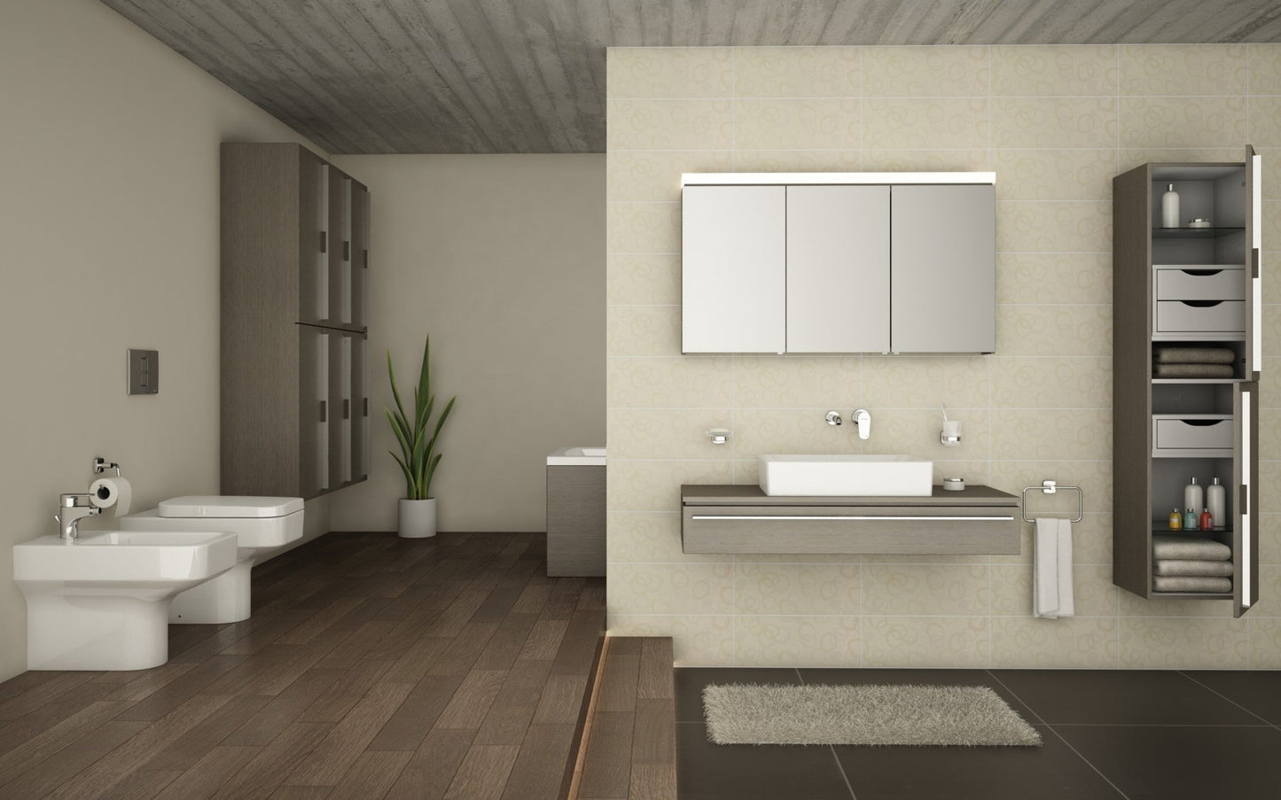 HRD 500x380mm 0TH Basin with Overflow