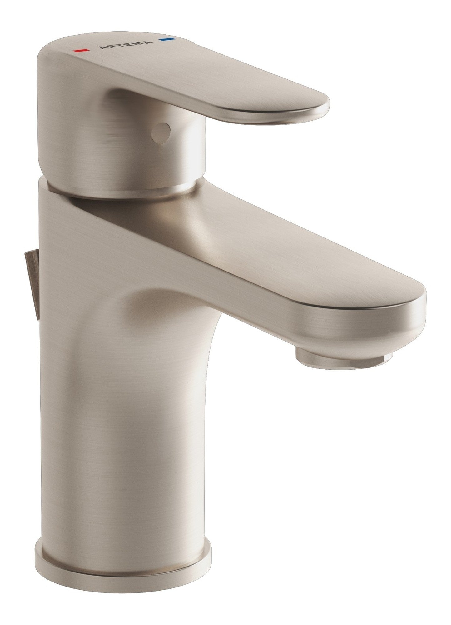 Sabira Root Round Compact Basin Mixer w/Waste Lever