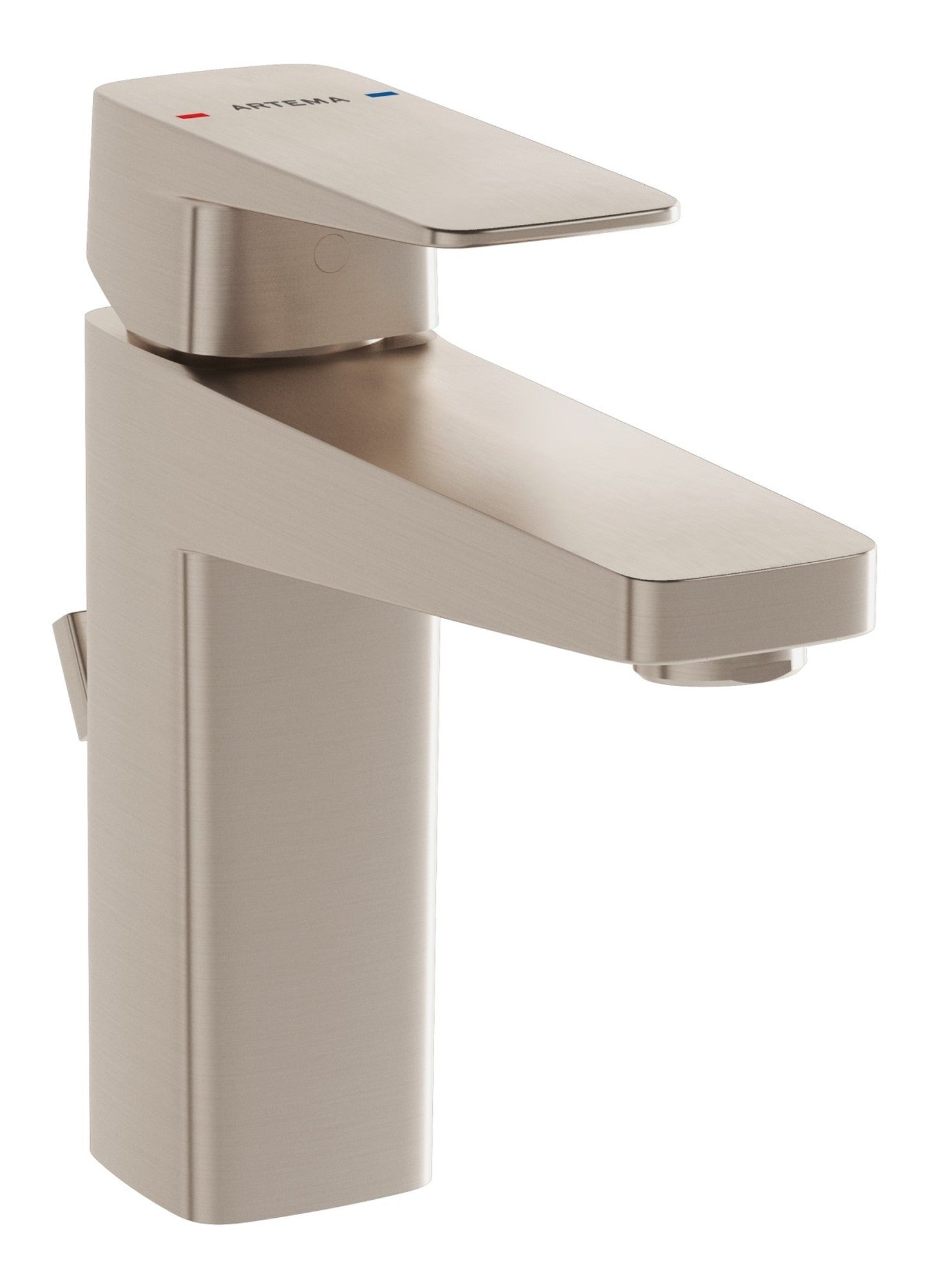 Sabira Root Square Basin Mixer w/Waste Lever