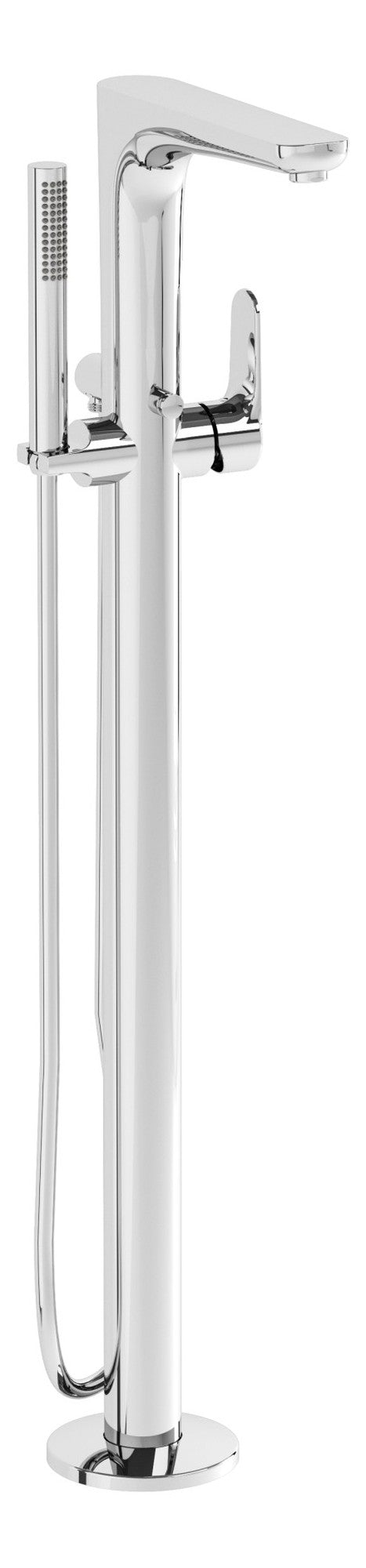 Sabira Root Round Floor Standing Bath/Shower Mixer