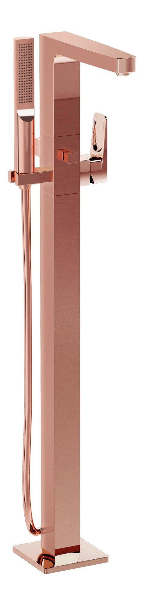 Sabira Root Square Floor Standing Bath/Shower Mixer