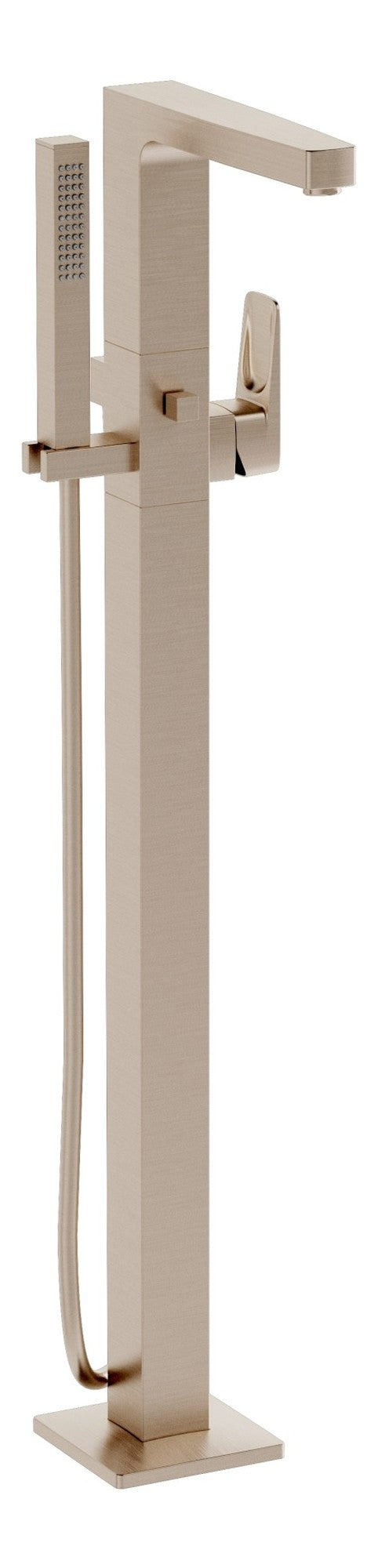 Sabira Root Square Floor Standing Bath/Shower Mixer
