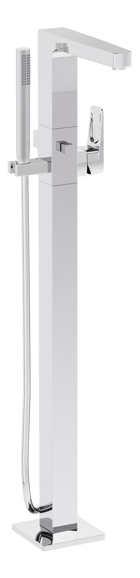 Sabira Root Square Floor Standing Bath/Shower Mixer