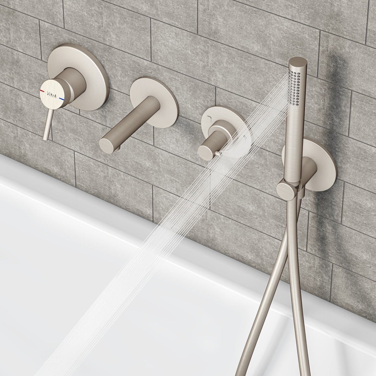 Sabira Origin Wall Mounted Bath Spout