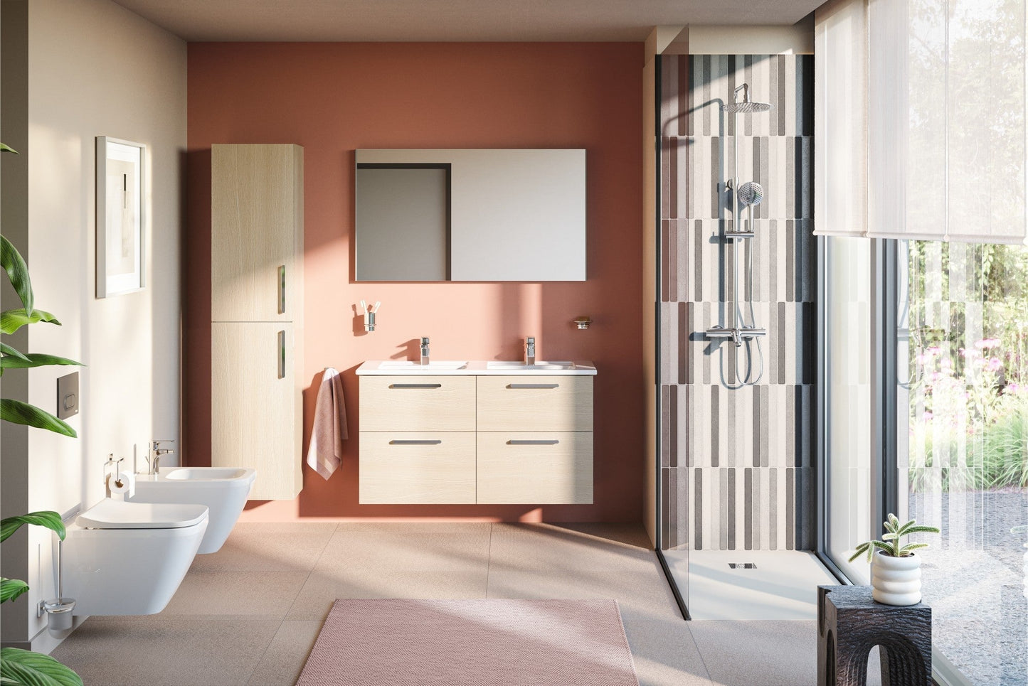 HRD 40cm 2 Door Tall Unit