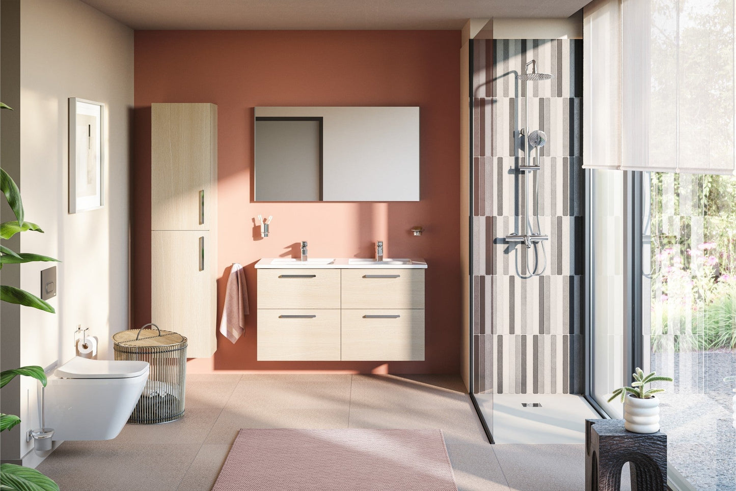 HRD 40cm 2 Door Tall Unit